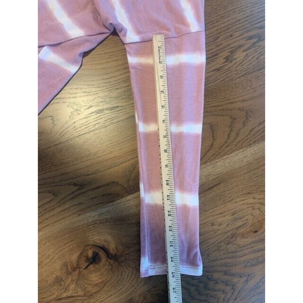 Oddi‎ women plus size 1XL tee shirt pink tie dye 100% cotton cinch  Y2K - Picture 11 of 11